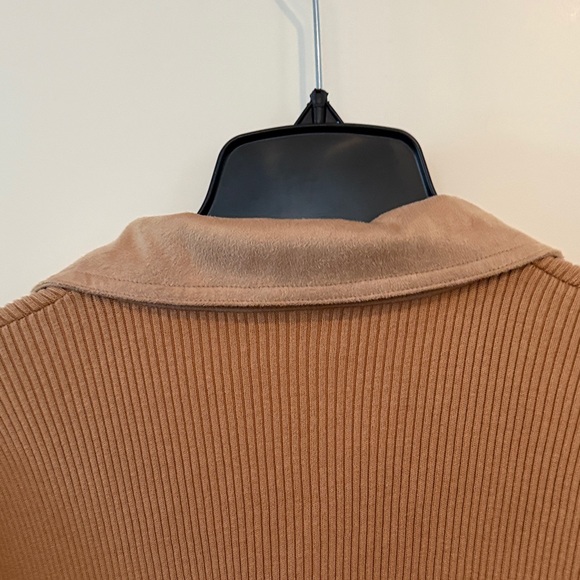 Ralph Lauren Camel Ribbed Sweater - Picture 6 of 6